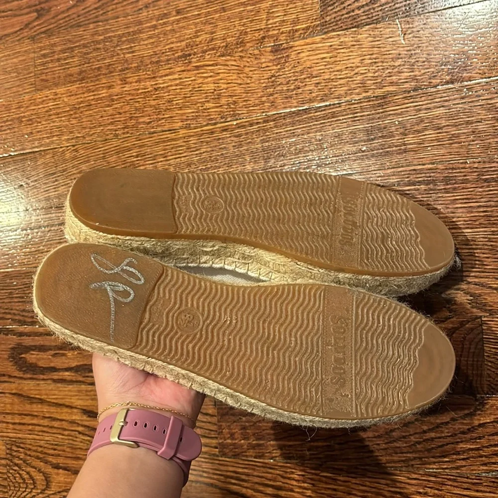 Soludos Elephant Platform Cream Espadrilles